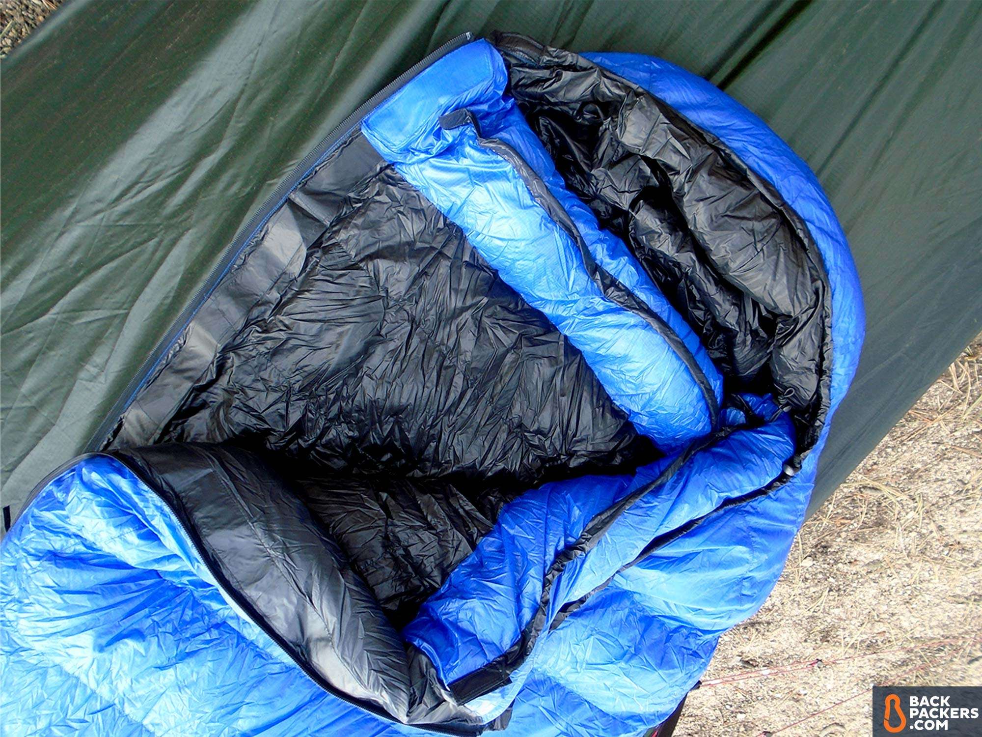 down backpacking sleeping bag