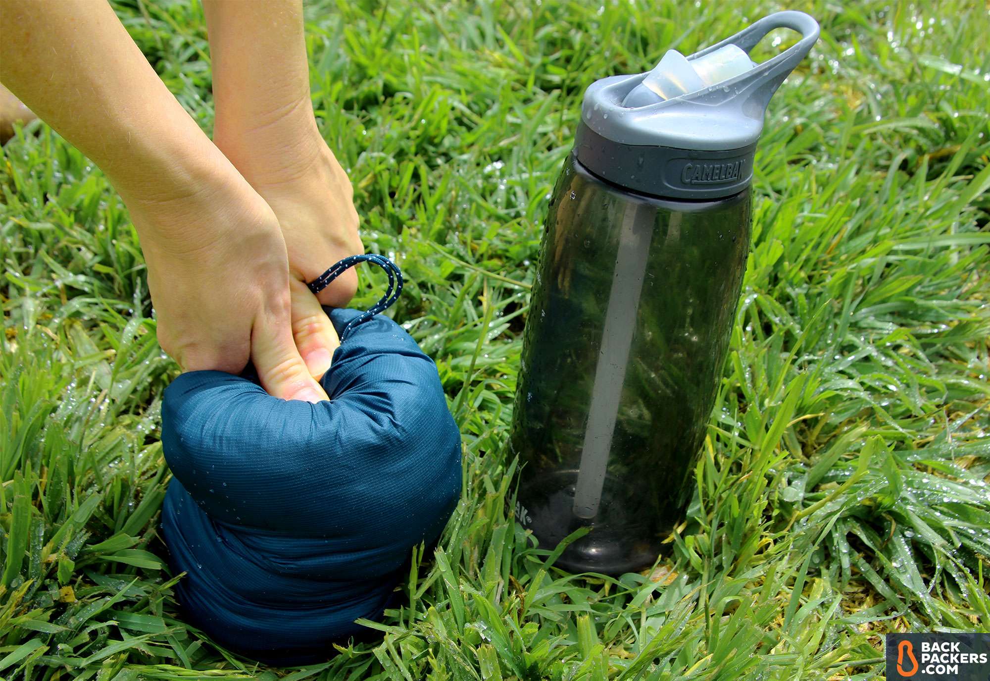 Montbell UL Thermawrap packable jacket stuff sack