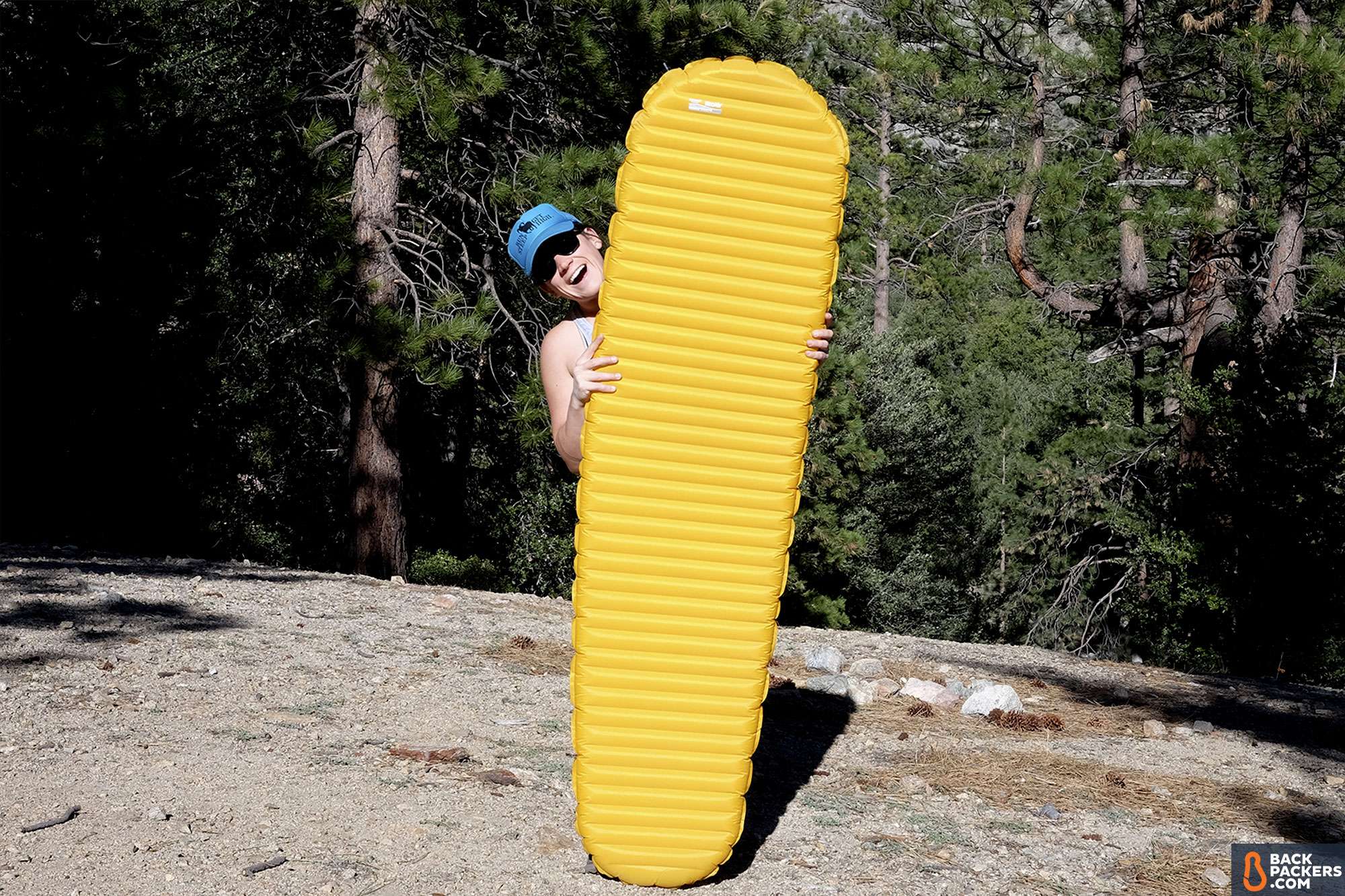 Therm-a-Rest-NeoAir-XLite-review-mummy-shape-carrying-pad-2