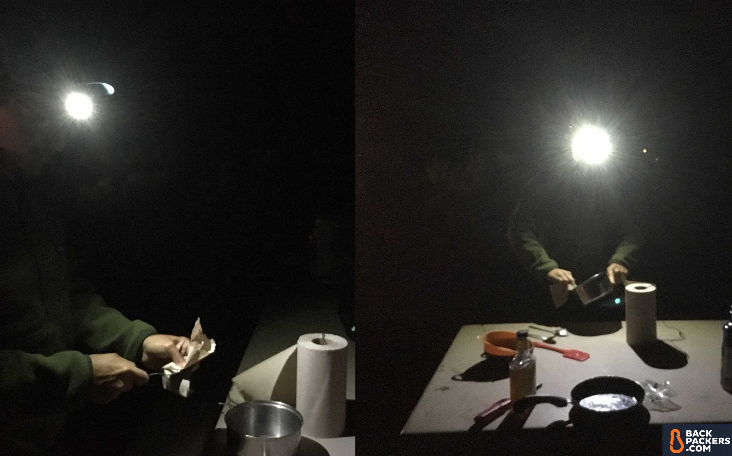 Petzl-e+LITE-review-cooking