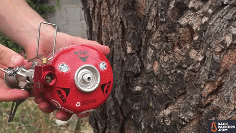 how to choose the best backpacking stove screwing in a canister stove