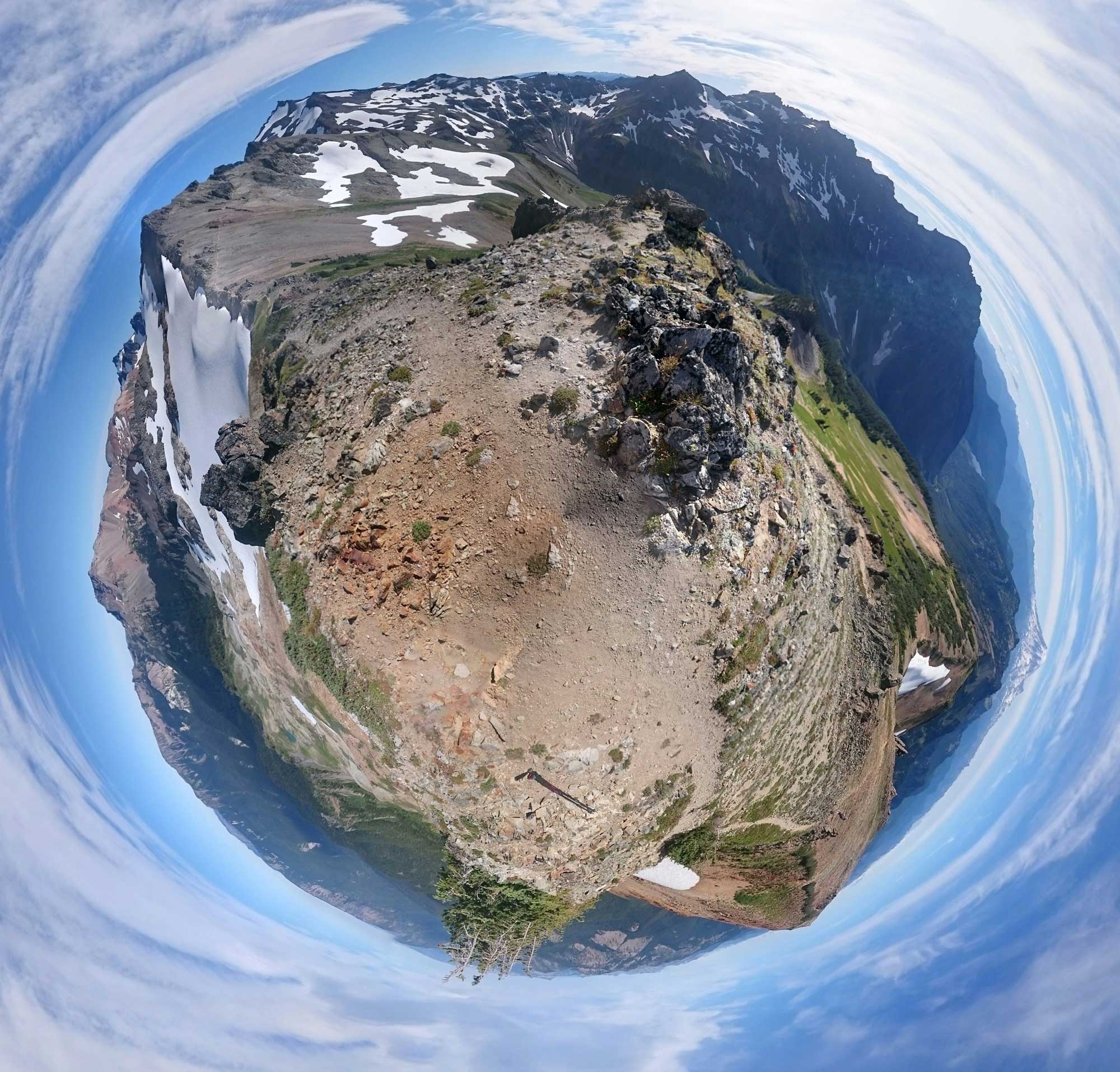 Tiny-planet-picture-goat-rock-wilderness-washington