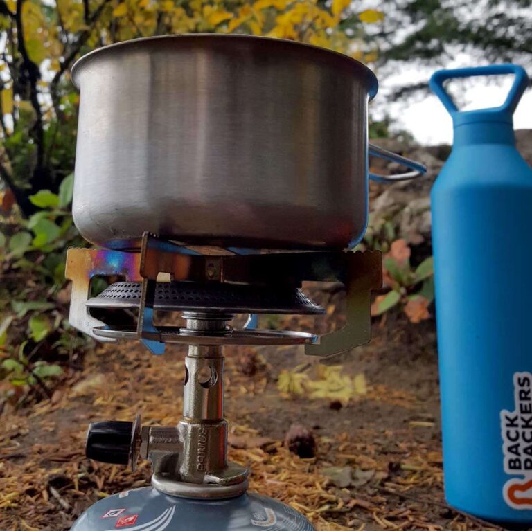 Primus-Classic-Trail-Stove-review-off-with-pot-and-water-bottle-featured