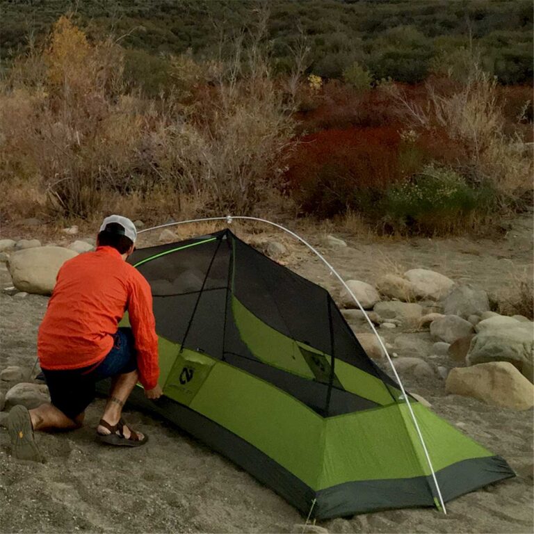 NEMO-Hornet-2P-review-setting-up-tent-featured