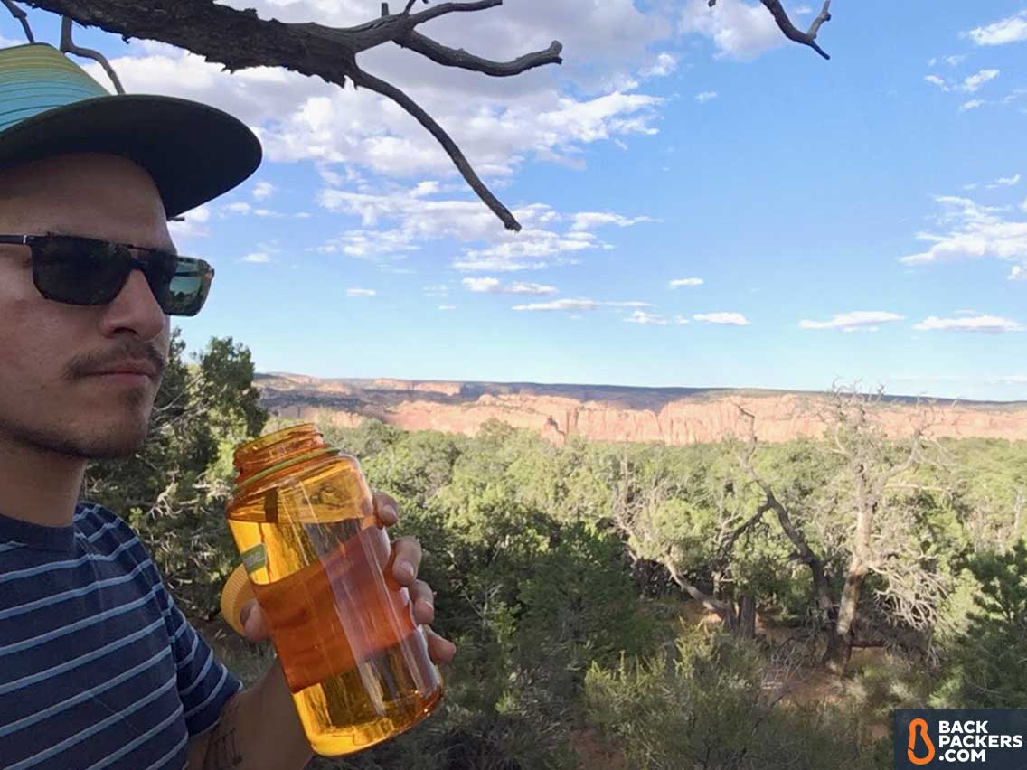 Nalgene-Wide-Mouth-32-oz-review-drinking