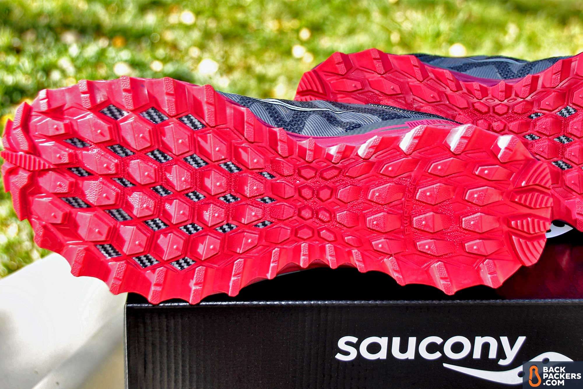 saucony peregrine backpacking