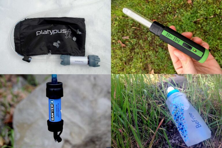 best water filter and water purifier for backpacking and hiking