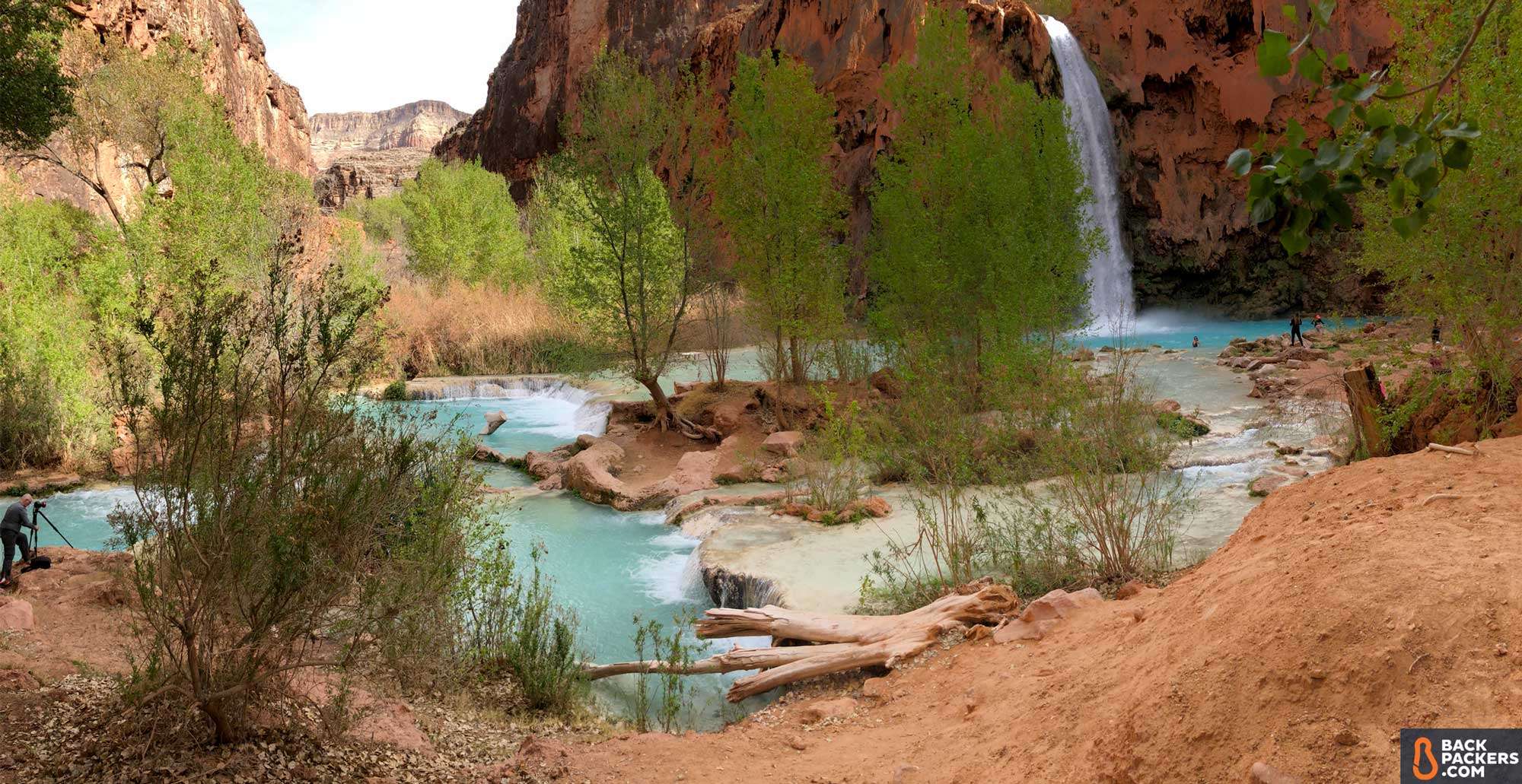 Havasupai Falls Hike in Arizona Wide