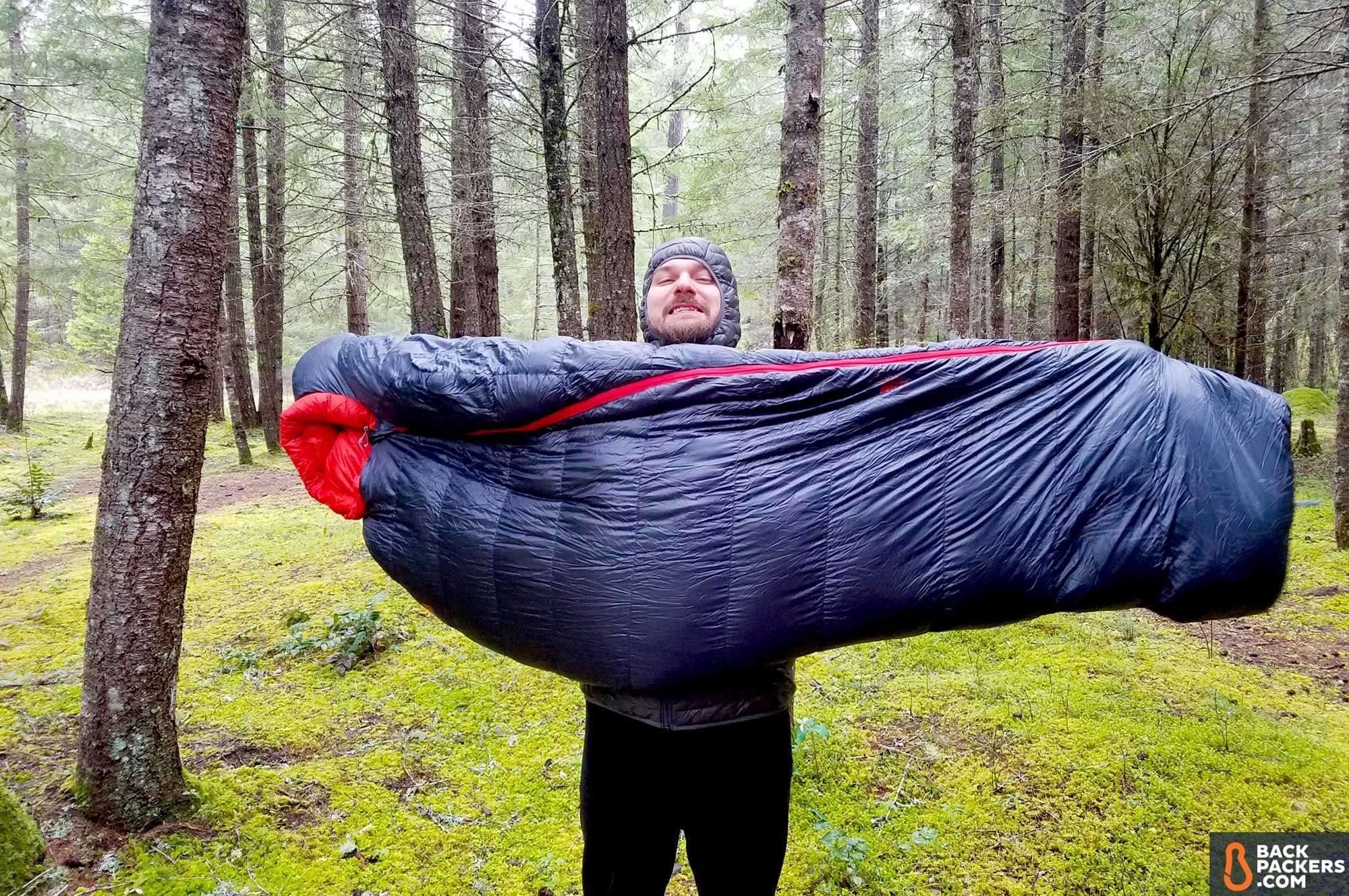 REI-Magma-10-Sleeping-Bag-review-holding-bag-