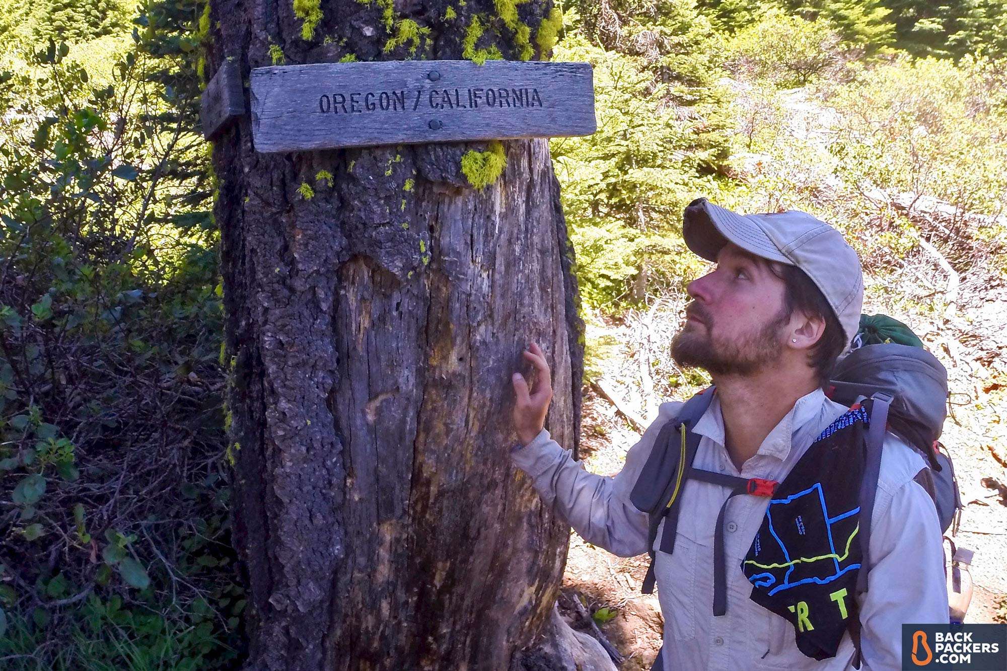 Section Hiking the Pacific Crest Trail marble the oregon california border