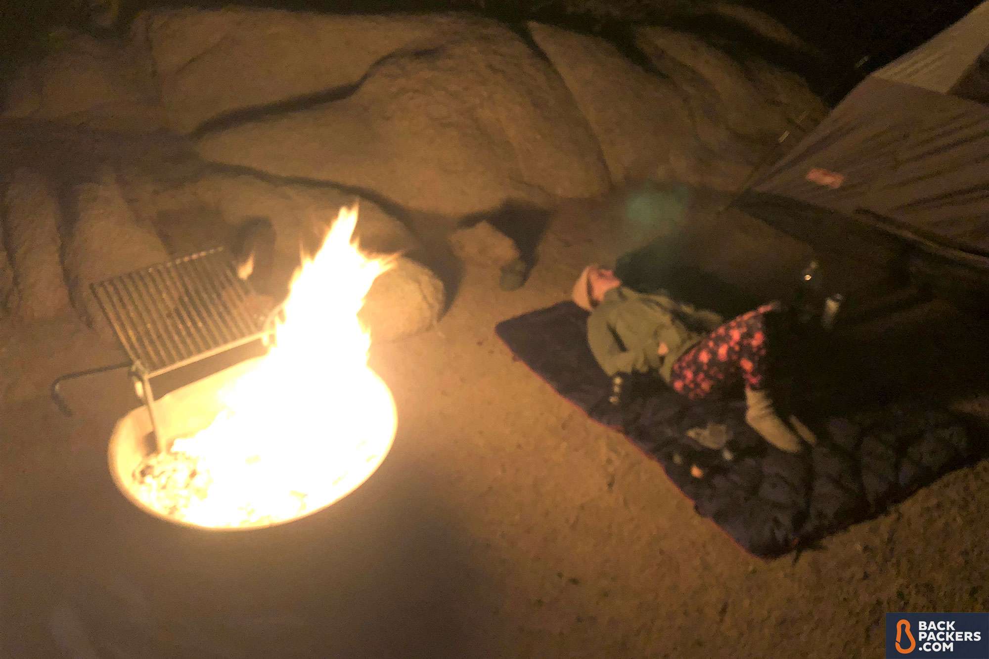 Rumpl-Down-Puffy-Blanket-review-night-campfire