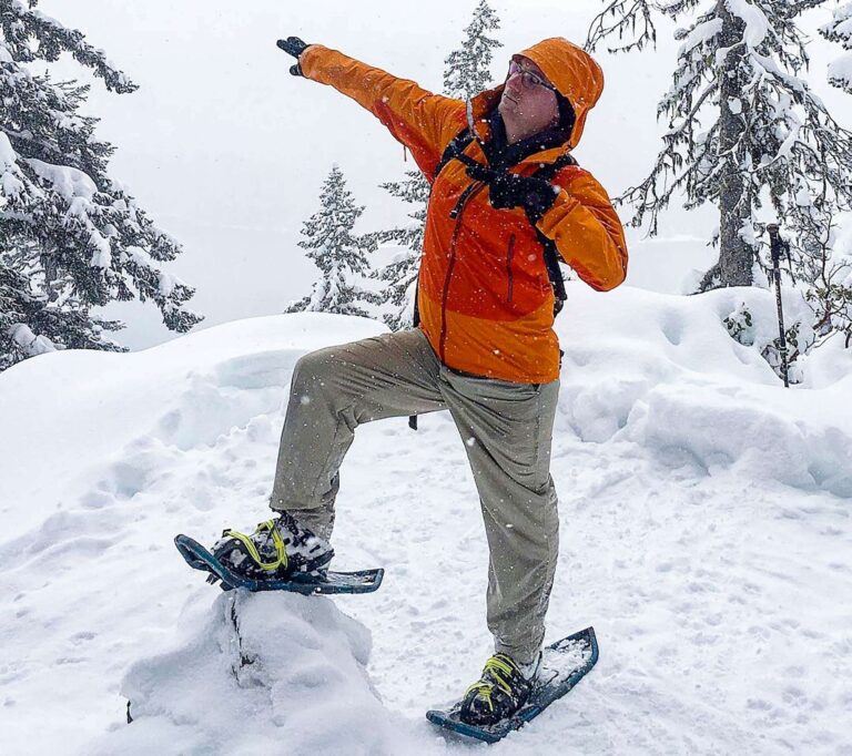 Arc'teryx-Beta-SL-Hybrid-review-pose-above-Odell-Lake-on-PCT-featured-1
