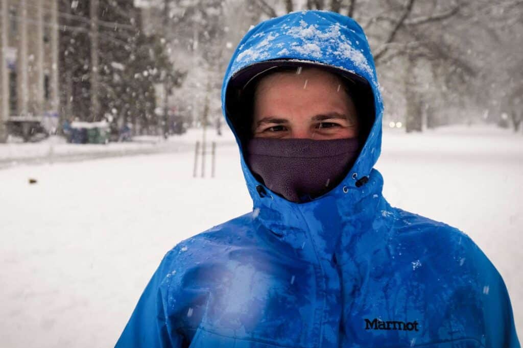 Marmot-Minimalist-review-getting-dumped-on
