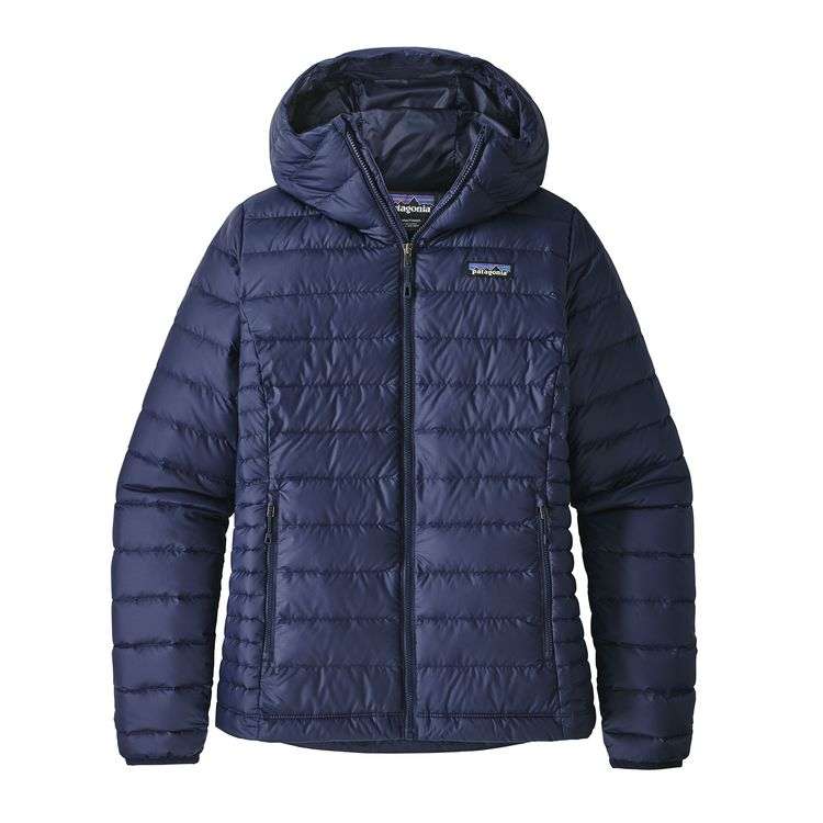 best down jackets Patagonia Down Sweater Hoody women