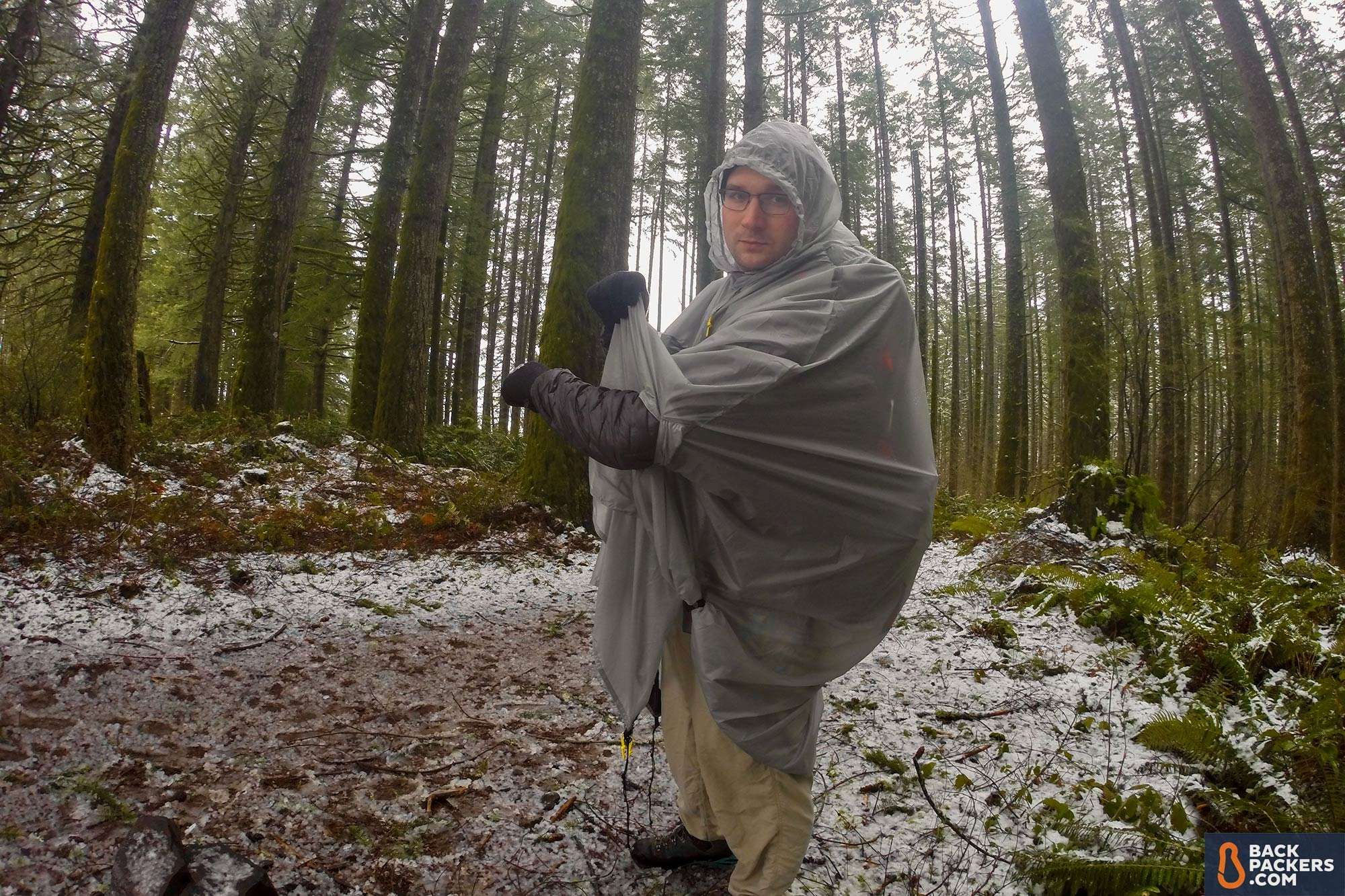 Six Moon Designs Gatewood Cape review arm-slots