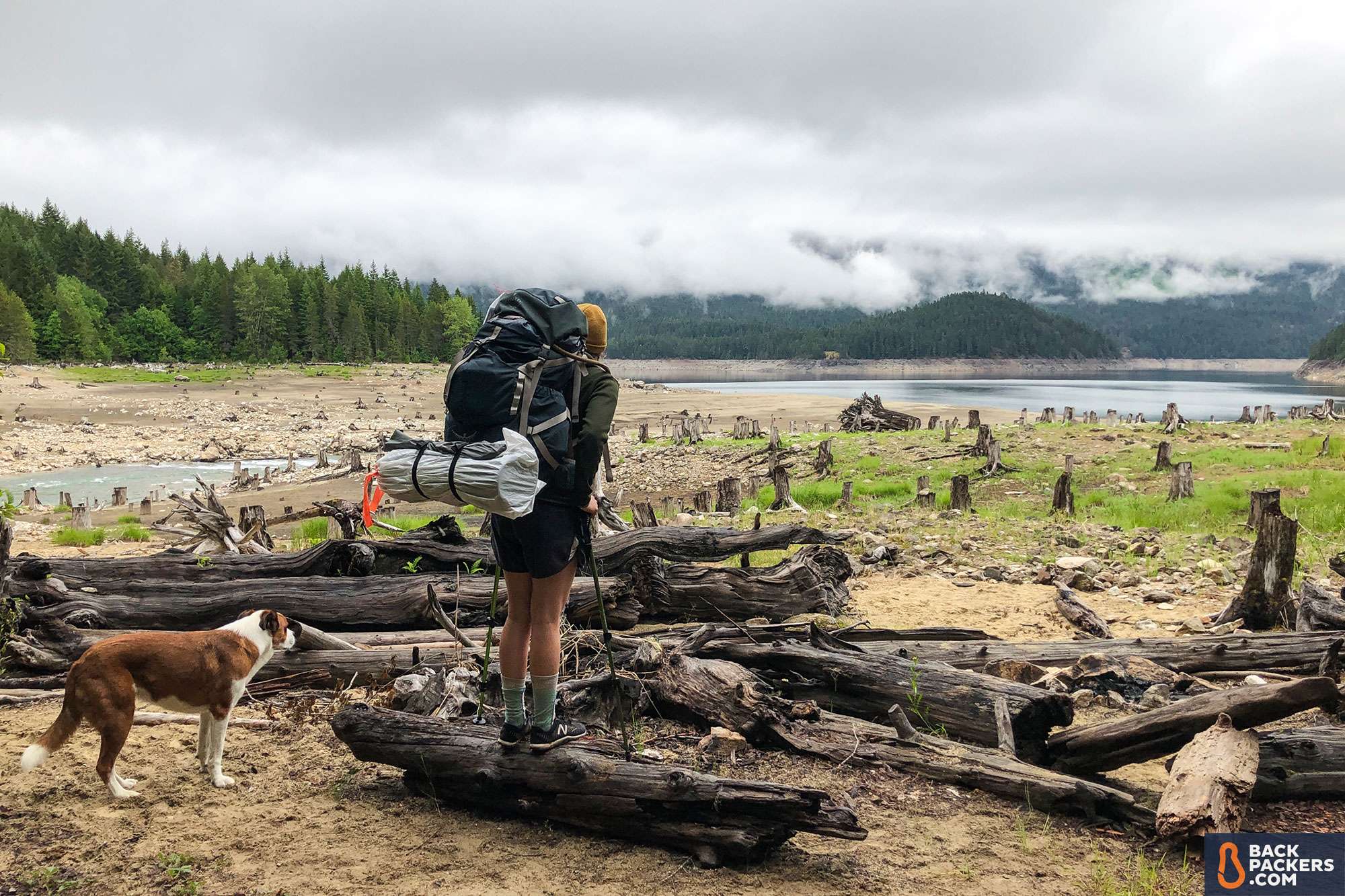 Therm-a-rest-ProLite-Plus-review-view-with-dog