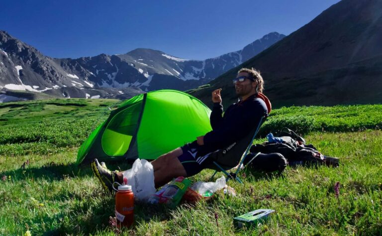 Backpacking chair