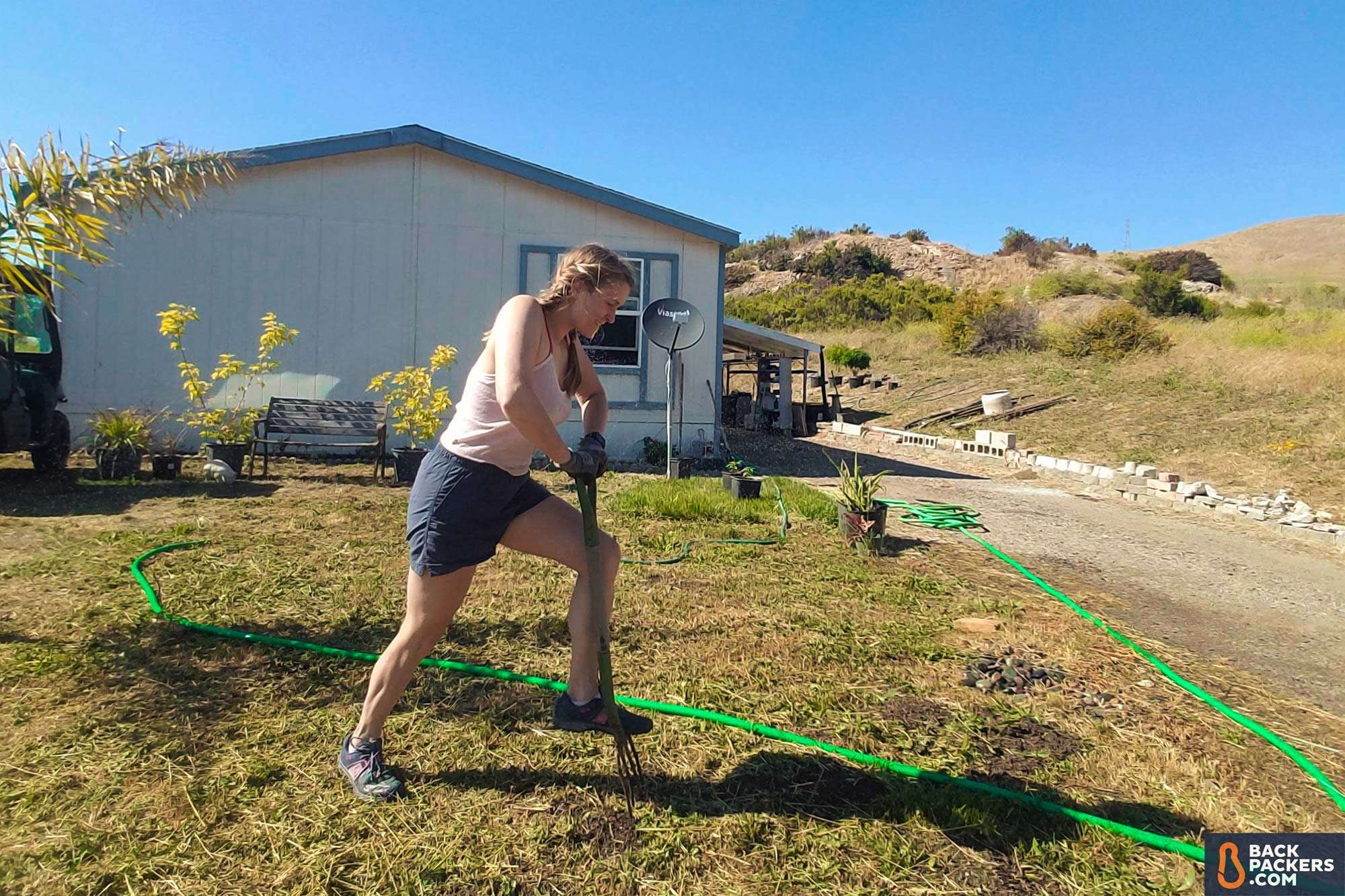 Columbia-Sandy-River-Shorts-review-yard-work