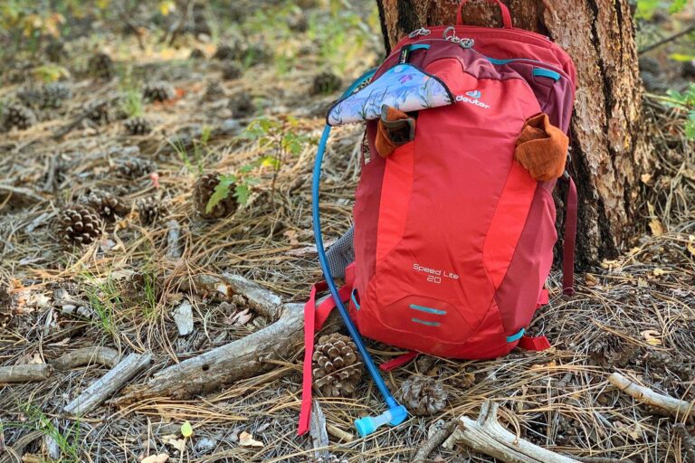 Deuter-Speed-Lite-20-review-packed-up-on-the-trail
