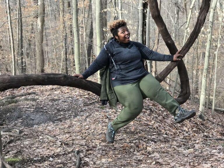 plus size outdoor clothing claudia patterson tree branch
