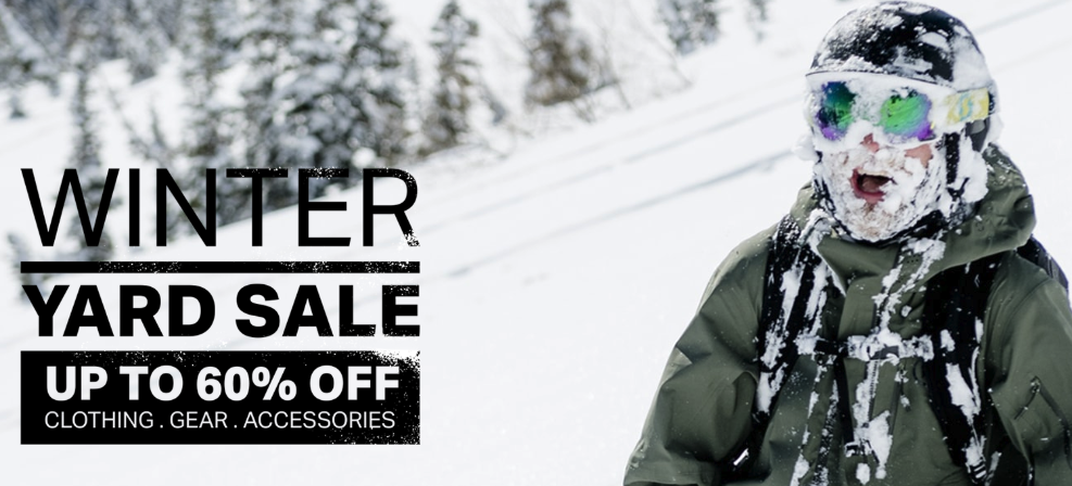 The Backcountry Winter Clearance Sale 