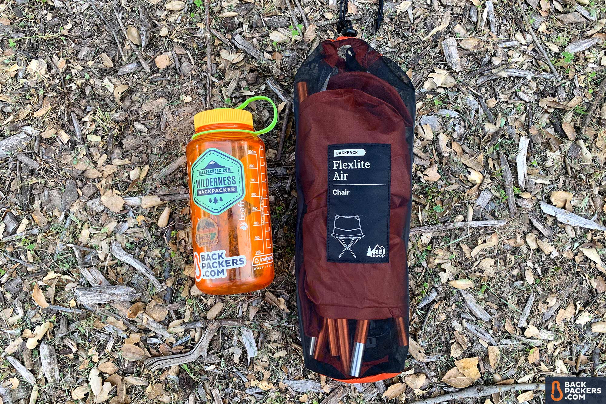 REI-Flexlite-Air-Chair-water-bottle-size-comparison