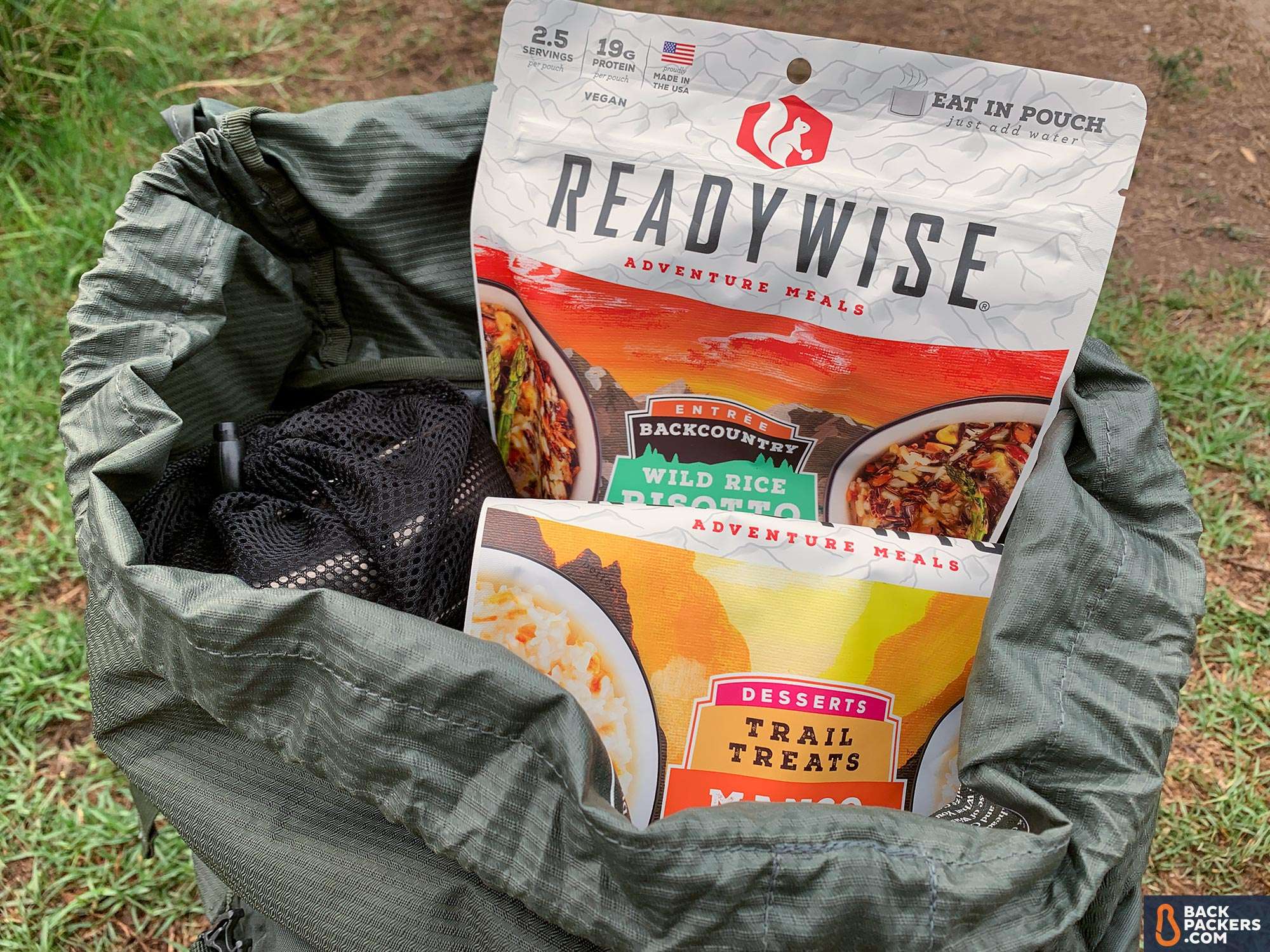 ReadyWise Vegan Meals Freeze Dried Backpacking and 