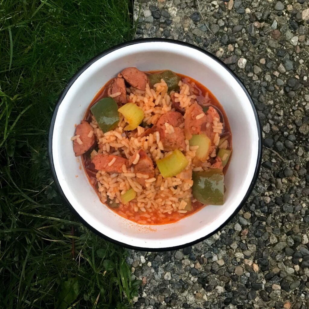 Trail Recipe: Jambalaya 2 Chef Corso Jambalaya