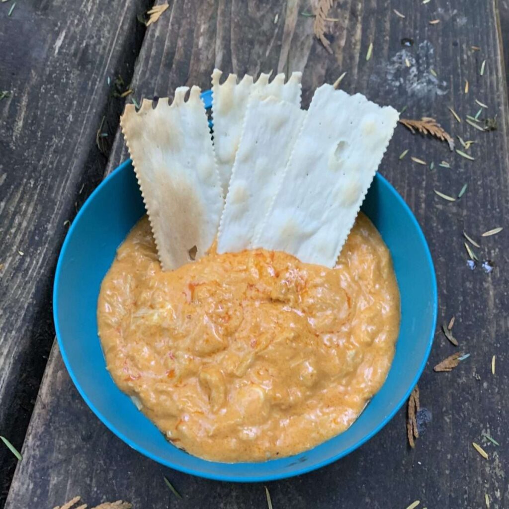 Trail Recipe: Buffalo Chicken Dip & Brie Dip 2 Chicken Buffalo Dip
