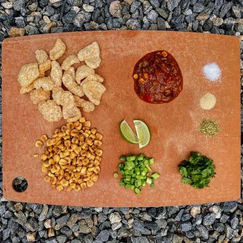 Trail Recipe: Corn Nut Pork Rind Pozole 2 IMG 0242