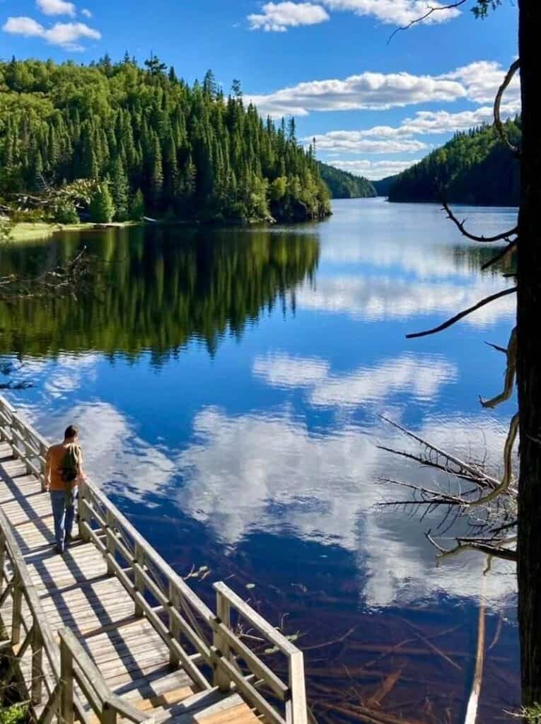 Quebec's Explorer's Route: An Adventurous Canadian Road Trip 15 Aiguebelle lakeside trail