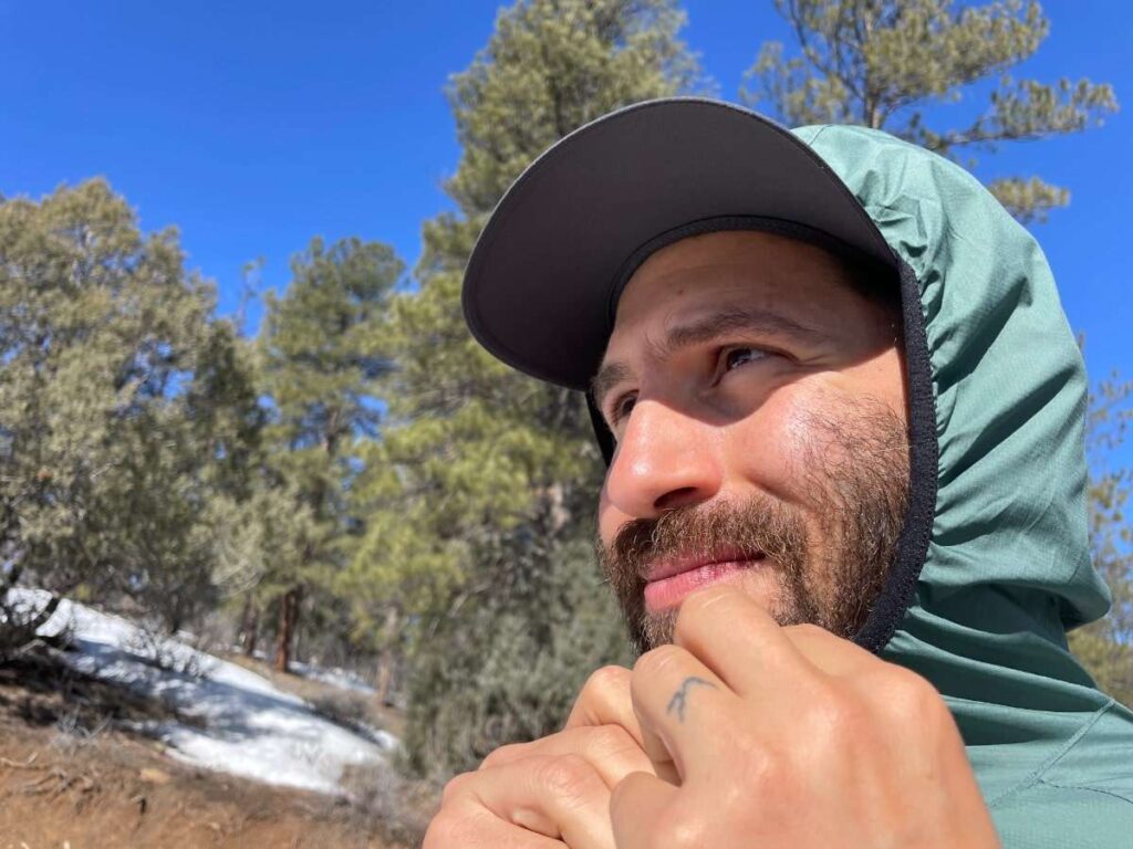 Gear Report: Outdoor Vitals Nebo Windbreaker 5 trail running jacket for mountains