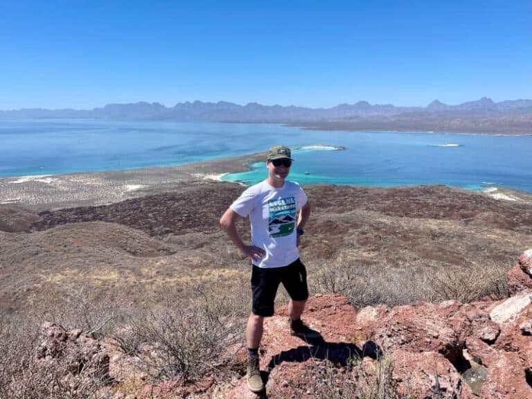 Isla Coronado summit views.
