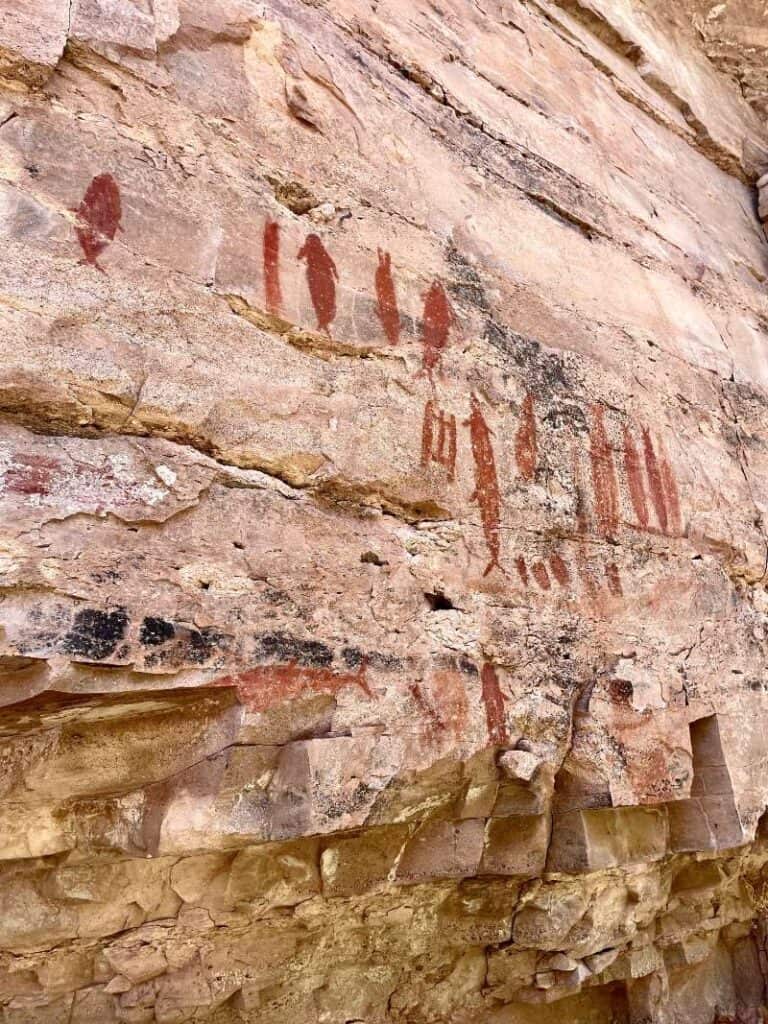 Baja California SUr Cave Painting Fish