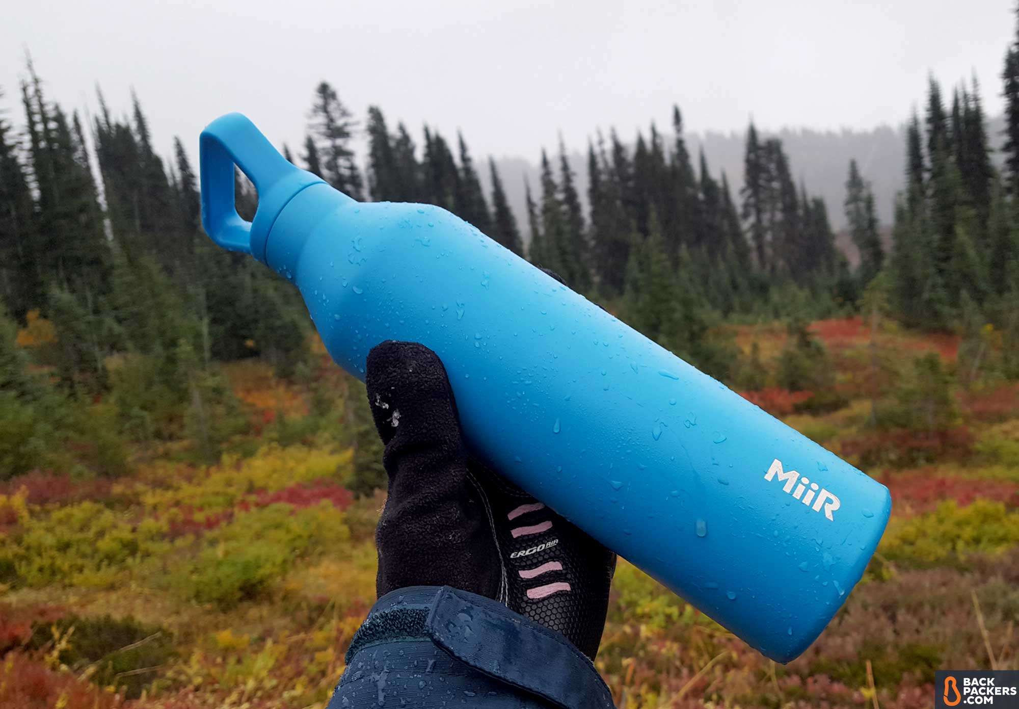 Climate Neutral Certification: 8 Sustainable Brands We Love 10 MiiR-Vacuum-Insulated-Bottle-review-wet-scenic