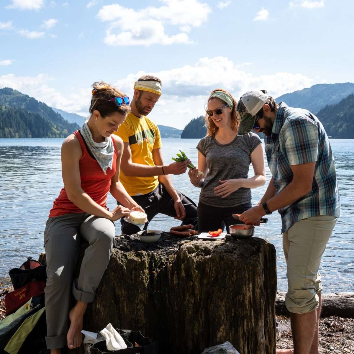 Backcountry Cooking Workshop with Chef Corso 1 Chef Corso Backcountry Cooking Workshop