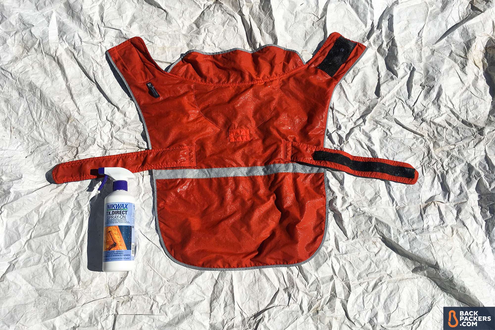 How to Use Waterproof Spray to Protect Your Gear & Apparel 6 how-to-use-waterproofing-spray-dog-jacket-waterproofed