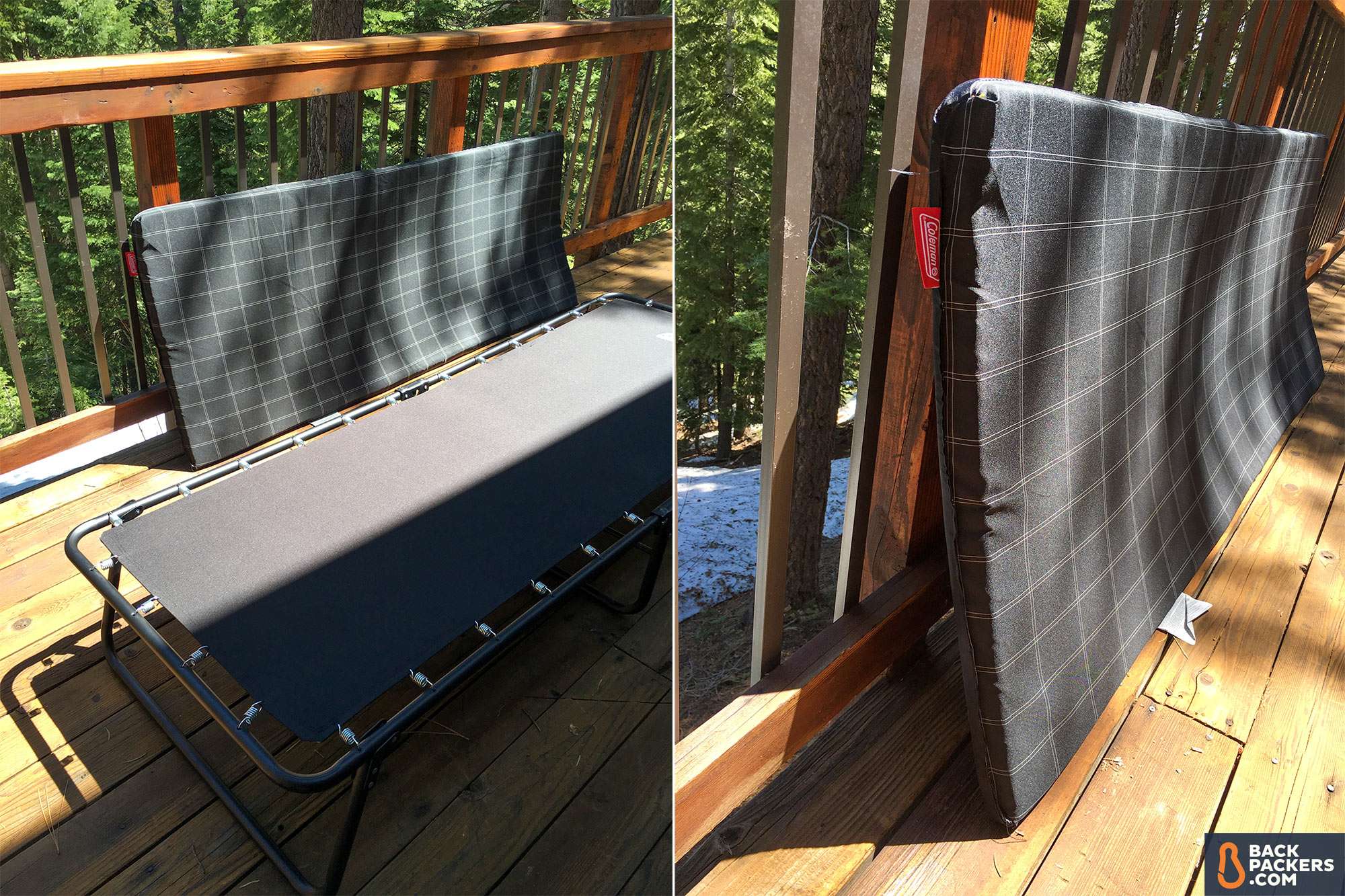 Coleman ComfortSmart Deluxe Cot Review 4 3-Coleman-ComfortSmart-Deluxe-Cot-review-pad-and-cot-1