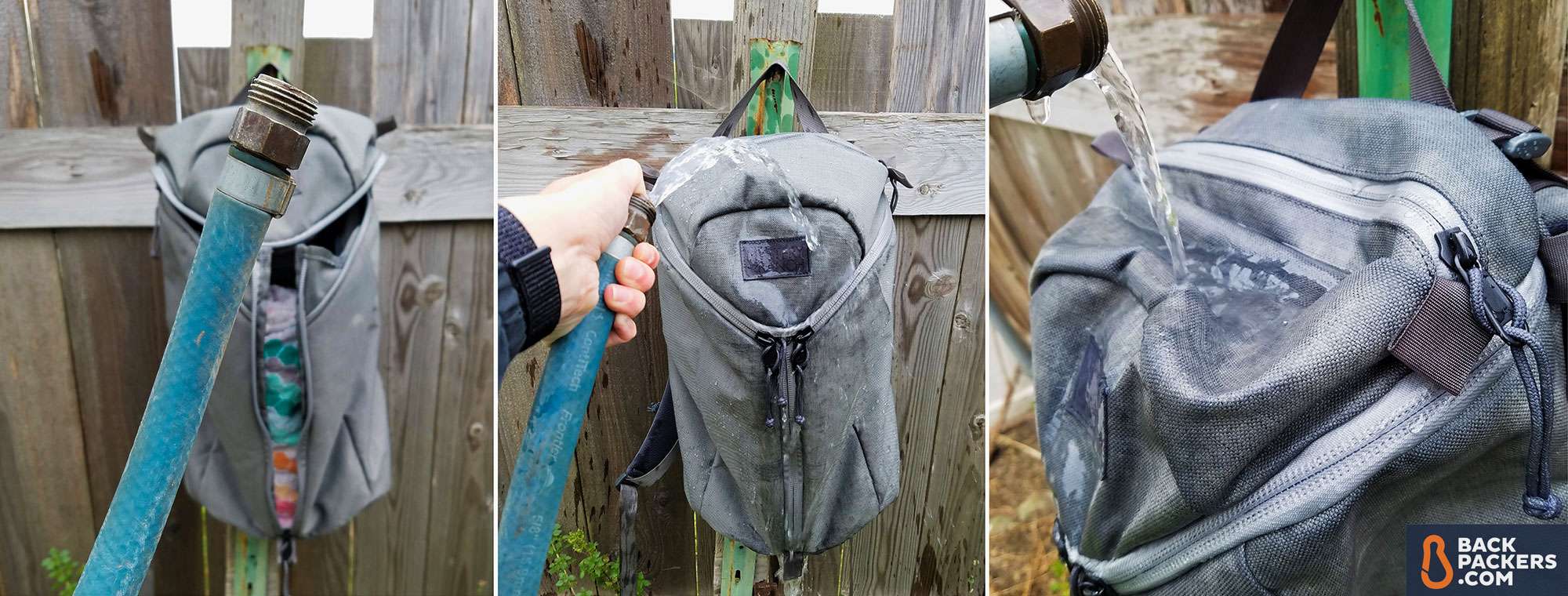 Mystery Ranch Urban Assault Review for Commuters & Hikers 8 3-Mystery-Ranch-Urban-Assualt--water-experiment-2