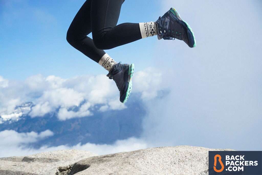 Ahnu Sugarpine II Hiking Boots Review 1 Ahnu-Sugarpine-II-Review-jumping