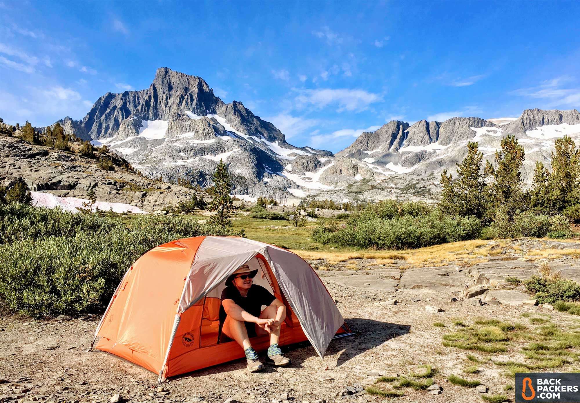Big Agnes Copper Spur HV UL2 Tent Review 12 Big Agnes Copper Spur HV UL2 Review-tent-in-use-scenic