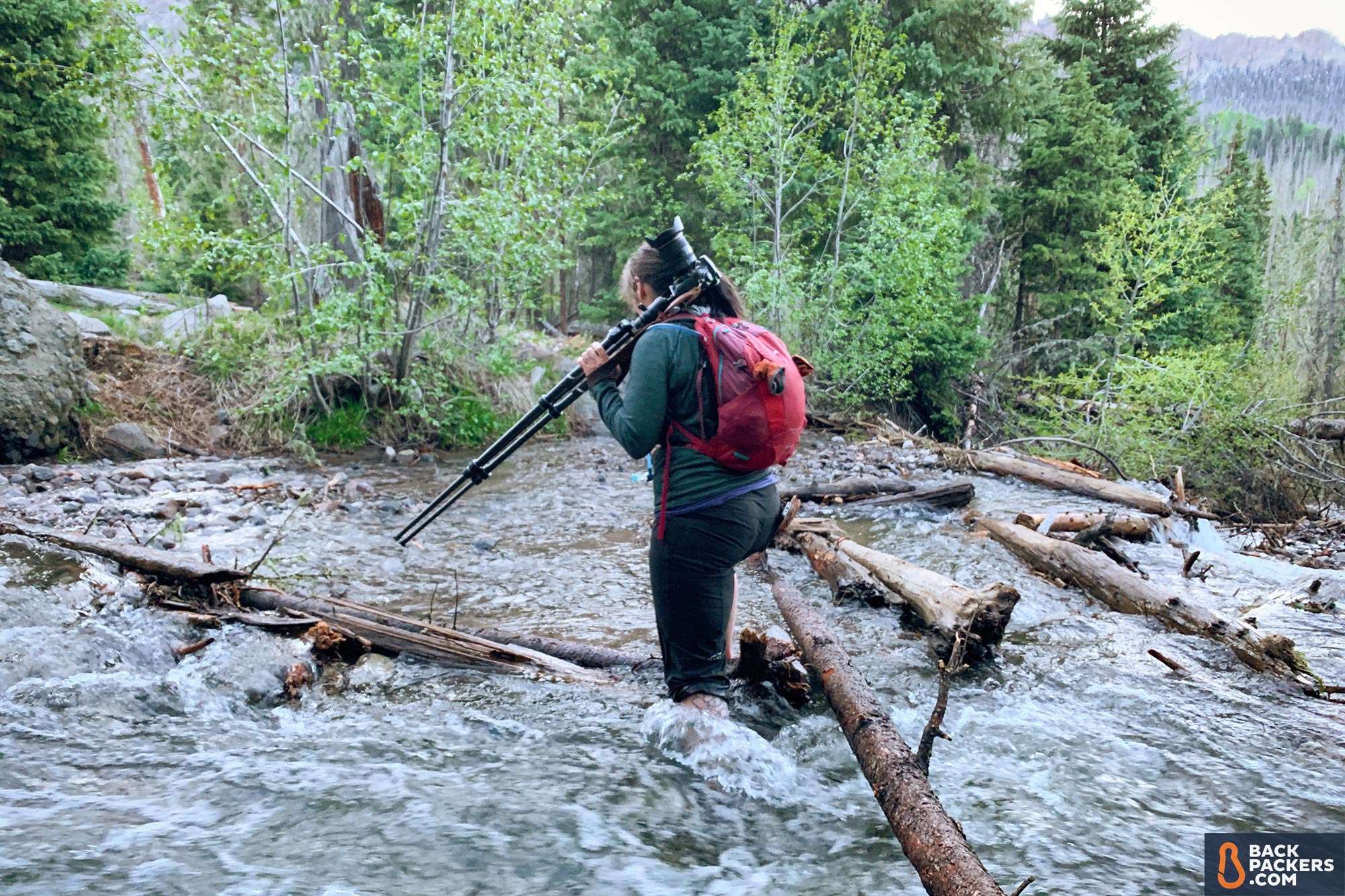 Deuter Speed Lite 20 Review: Lightweight Daypack Tested 1 Deuter-Speed-Lite-20-review-river-fording