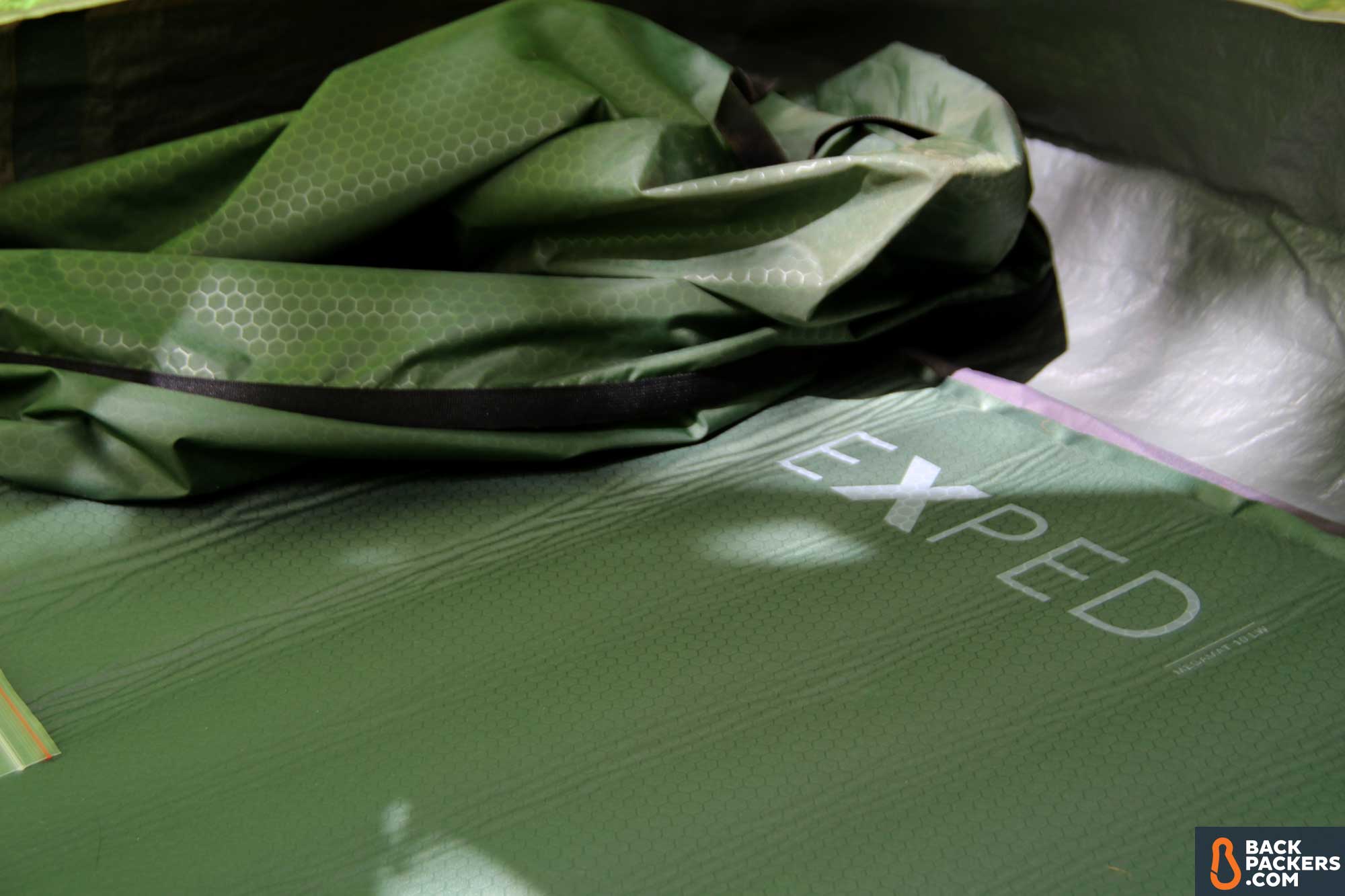 Exped MegaMat 10 Sleeping Mattress Review 5 Exped-MegaMat-10-review-honeycomb-pattern