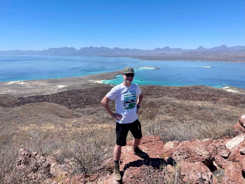 Isla Coronado summit views.