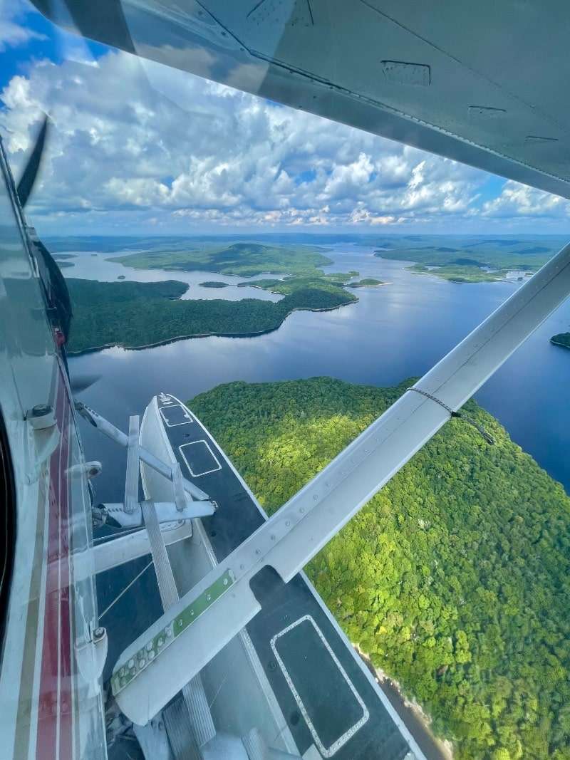 Quebec's Explorer's Route: An Adventurous Canadian Road Trip 6 Seaplane Ride by Air Mont-Laurier