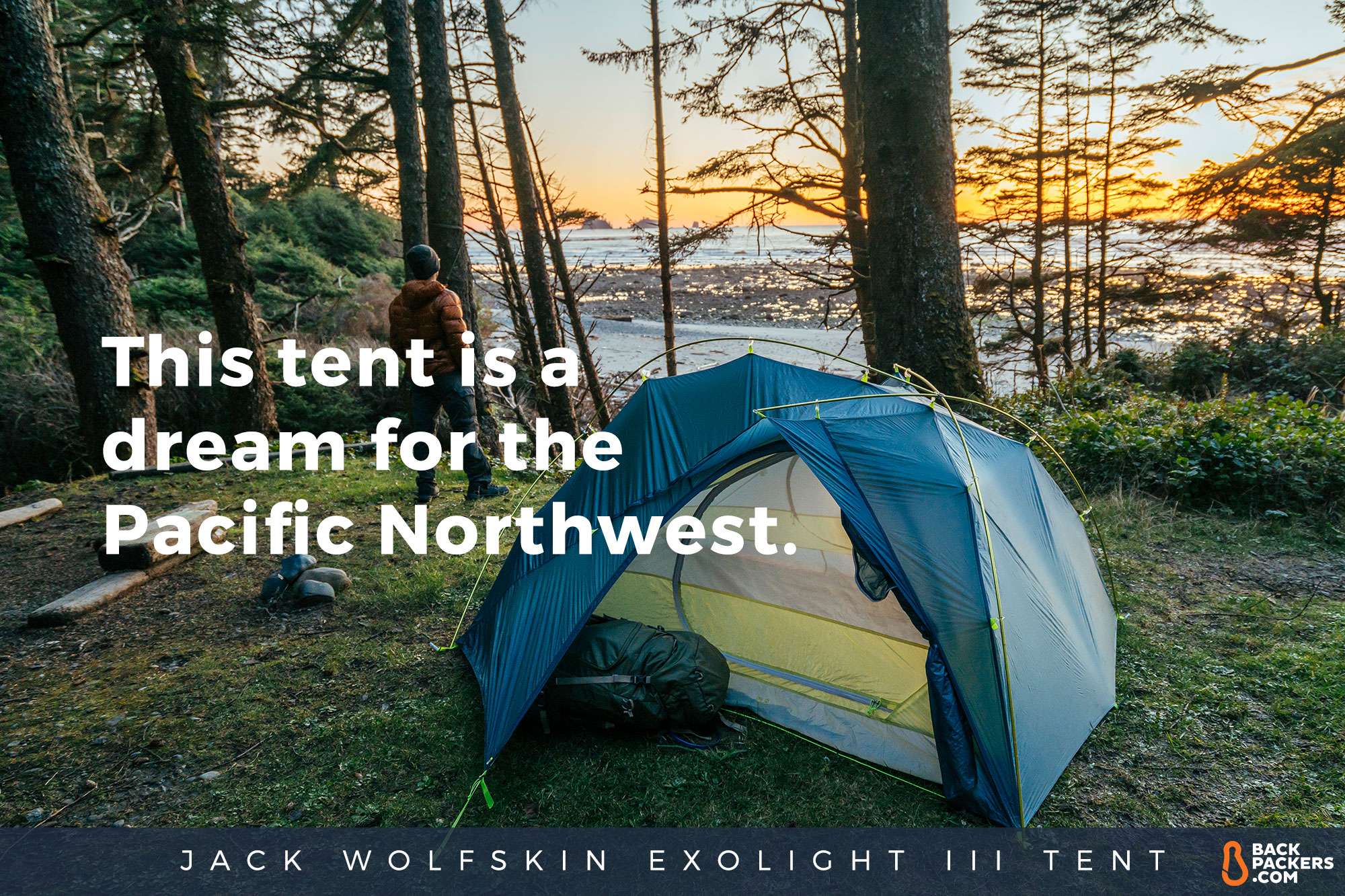 Shi Shi Beach Camping and Hiking in Olympic National Park 1 Shi Shi Beach Camping and Hiking in Olympic National Park Jack-Wolfskin-Exolight-III-Tent