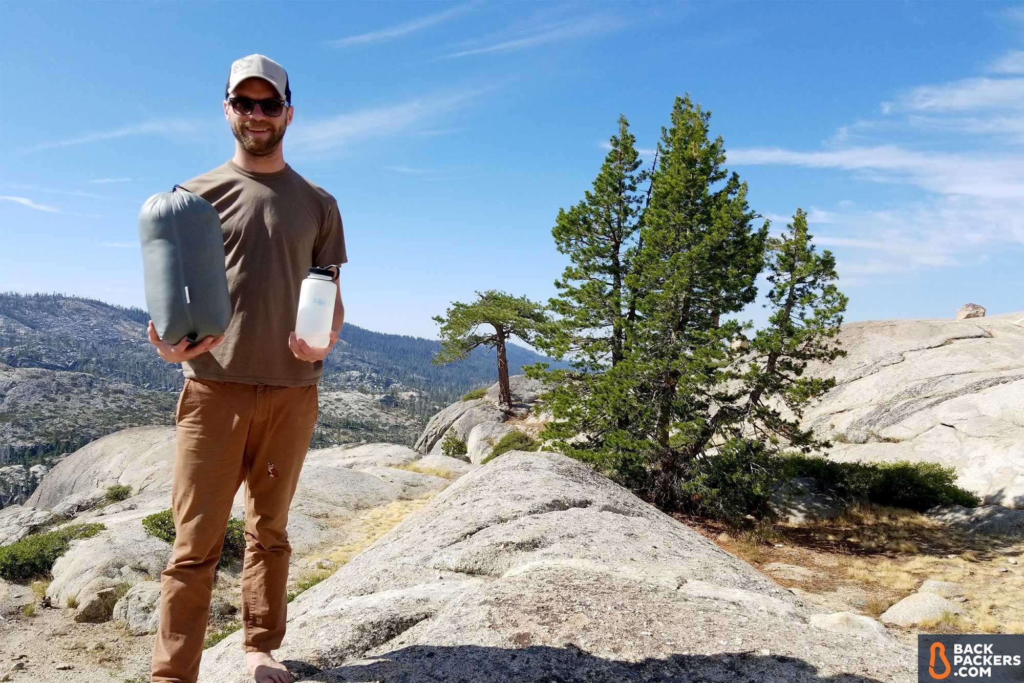 Katabatic Gear Sawatch 15 Sleeping Bag Review 5 Katabatic-Gear-Sawatch-15-review-size-of-nalgene-4