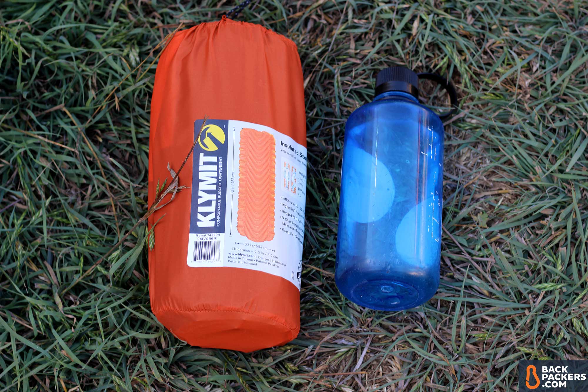 Klymit-Insulated-Static-V-review-size-comparison