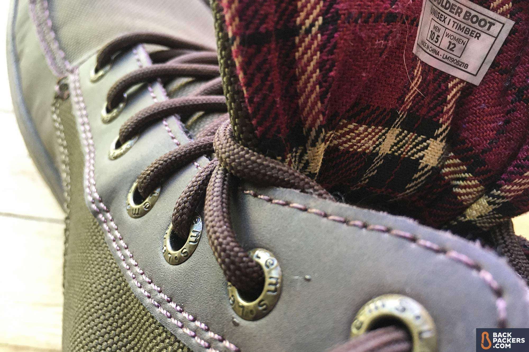 Lems Boulder Boot Review: Ultralight Meets Durable 8 Lems Boulder Boots review closeup_of_leather_and_interior_of_boot