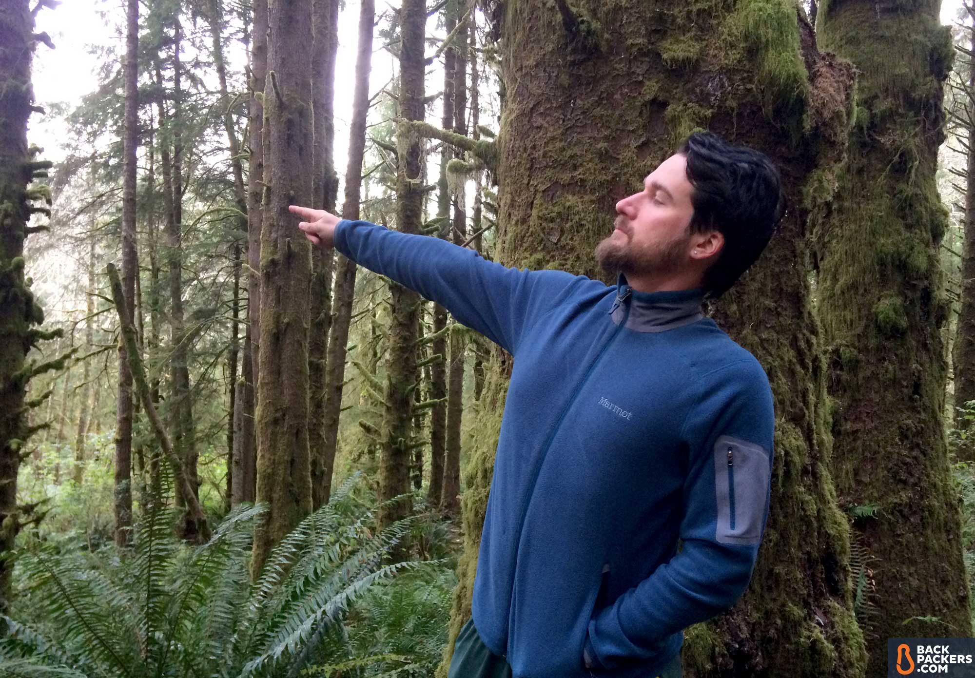 Marmot Reactor Fleece Jacket Review 3 Marmot-Reactor-review-pointing